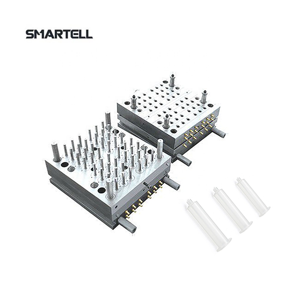 Moule médical à 16 cavités pour baril de seringue Luer Slip de 1 ml